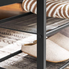 Vasagle - Banc d'entrée et étagère à chaussures-Dimensions du produit : 31,5 po de longueur x 11,8 po de largeur x 17,5 po de hauteur