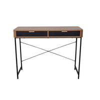 Bureau de la collection Maverick-Placage stratifié 3D avec finition brune