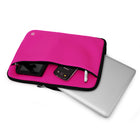 Housse de Protection Ordinateur Vangoddy Pochette PC Portable Ultrabook Sacoche Laptop Compatible 14 po, Rose-Dimensions du boîtier externe 15 X 11 pouces