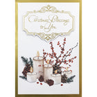 Rosedale Gold 5-1/2" x 8" cartes de voeux-valeur cartes de vœux