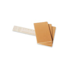 Moleskine – Cahier journal page blanche, couverture souple, brun kraft, 5 po x 8,25 po-Les 16 dernières pages sont détachables