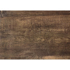 Monarch Specialties - 3450 Table D'Appoint - 24 po H/Faux Bois Brun/Metal Noir-Le cadre de conception solide en X offre la stabilité et l'élégance dont vous avez besoin