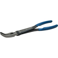 Gray Tools – Pince à bec effilé et coudé, robuste, longue portée, longueur de 11 1/2 po-Longueur de la mâchoire (pouces) : 2 po
