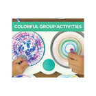 Crayola - Station d'art Spin & Spiral-Fonctionne avec tous les marqueurs Crayola Pip-Squeak ou Super Tip.