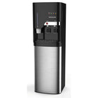 Frigidaire - Refroidisseur d'eau autoportant à chargement par bas et distributeur avec rangement pour gobelets-Acier inoxydable-Les robinets d'eau chaude et froide vous permettent de choisir entre une boisson glacee ou tres chaude en quelques secondes