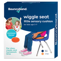 Bouncyband Coussin sensoriel Little Wiggle Seat, Orange-Permet tranquillement le mouvement, permettant aux élèves d’être productifs tout en travaillant