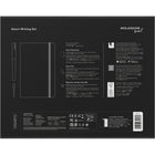 Moleskine - Ensemble de Smart Notebook à couverture rigide et Smart Pen 3 - Grand - Ligné - Noir-1 recharge d'encre pour pointe de stylo