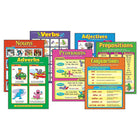 Trend Enterprises – Tableau d’apprentissage des parties du discours, 7/paquet (T-38932)-Convient aux enfants de 7 à 11 ans, de la 2e à la 5e année primaire