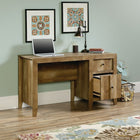 Sauder – Table Dakota Pass, chêne travaillé à la main-Fini chêne Craftsman
