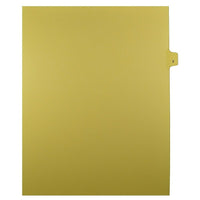Mark Maker – Onglets séparateurs juridiques beiges, 1/25 onglets, format lettre, sans trous, numéro 7, 25/paquet-Onglets séparateurs beiges, 1/25 onglets