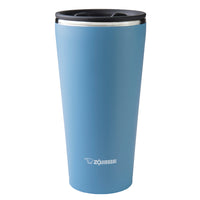 Gobelet Isotherme Zojirushi SX-FSE - 15 Onces - Bleu Gris-15oz gobelet de voyage en acier inoxydable