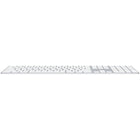 Apple - Clavier Magic Keyboard avec pavé numérique - anglais - blanc-16,48 x 0,16-0,43 x 4,52 po / 41,87 x 0,41-1,09 x 4,52 cm