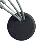Cord Away - 80mm ouvertures passe-fil - noir-Utiliser pour une nouvelle installation ou un remplacement