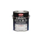 Émail acrylique Industrial CoatingTM Iron Guard, Noir semi-lustré, Volume net - 3,78 L, Format - 1 gal, Type de Contenant-1