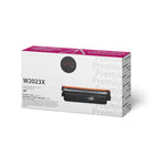 Premium Tone - W2023X (414X) Compatible Toner - Magenta-Magenta