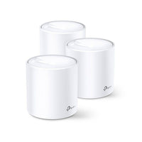 TP-Link Deco X60 Système WiFi maillé pour toute la maison AX3000 - paquet de 3-2 ports Gigabit Ethernet LAN / WAN
