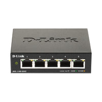 D-Link - Commutateur Gigabit à 5 ports géré intelligent-5 ports 10/100/1000 Gigabit