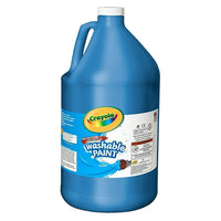Crayola - Peinture lavable Artista Ii, 128 oz, bleu-Bleu