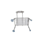 Drive Medical – Banc de transfert rembourré-Hauteur réglable par tranches de 1/2 po et pieds extensibles uniques à « double colonne »