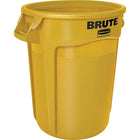 Contenant Brute rond, aéré, jaune, 32 gal, paq./2-Contenant Brute, aéré