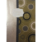 Rosedale – Cartes de souhaits et enveloppes dorées, Thanks So Much, 5 1/2 x 8 po, 6/paquet (19901)-Imprimé sur papier cartonné non couché de haute qualité