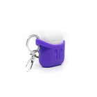 PodPocket – Étui Scoop pour AirPods, pluie mauve-CHARGE SANS FIL : Capable de recharger les AirPods sans fil tout en gardant l'étui sous tension