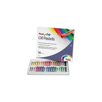 Pentel - Bâtonnet rond de pastel à l’huile, 36 couleurs-Créez un chef-d’œuvre avec des bâtonnets ronds de pastel à l’huile