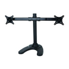 TygerClaw – Support pour moniteur double, 19 x 30 x 13 (po), noir-Support pour écran de taille moyenne