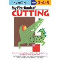 Éditions Kumon - Cahiers d'exercices pédagogiques pour enfants, My First Book Of Cutting, prématernelle, maternelle-L'éducation des enfants
