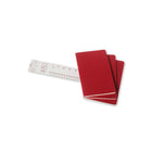 Moleskine – Cahier journal ligné, couverture souple, rouge canneberge, 5 po x 8,25 po-Les 16 dernières pages sont détachables
