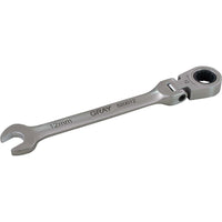 Gray Tools – Clé mixte articulée à tête flexible de 19 mm, fini acier inoxydable-Taille : 19 mm