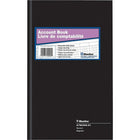 Blueline - Livret de registre A790300.01, 12 1/2 po x 7 7/8 po-Reliure parfaite avec couverture noire rigide