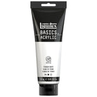 Liquitex Basics – Peinture acrylique 4385432, blanc titane, tube de 250 ml-Formulée avec des pigments de qualité artistique sur lesquels l'artiste peut compter