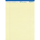Hilroy – Bloc Perf-Perfect – 8-1/2 po x 11 po – Ligné Large – 50 Feuilles – Jaune – Paquet de 10-Chaque page des blocs Hilroy est fini avec des bords parfaitement droits