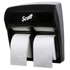 Distributrice de papier hygiénique à rouleau unique de grande capacité Scott Pro (44518) - Blanche-Compacte