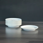 Fortis Assiettes Rond - 6" - Blanc - Paquet de 10-Porcelaine durable