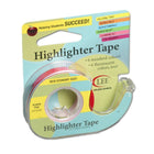 Lee Products - Ruban surligneur amovible, 3 x 4 po, rose, 6/p (LEE13978)-Ensemble de 6