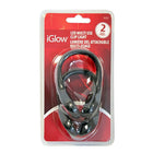 iGlow – Lumière DEL sur pince de chaussure, 4 x 2,4 x 7,12 (po), paq./2-Usages multiples : marche, course, vélo et plus
