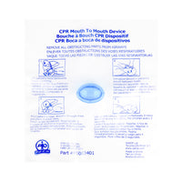 Dispositif de premiers soins-RCR pour secouriste, usage unique-Filtre détachable