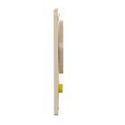 Flash Furniture - Tableau d'activites mural STEAM Bright Beginnings de qualite commerciale avec finition naturelle et accents-Coins lisses et arrondis adaptes aux enfants