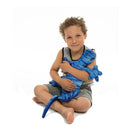 Lézard lesté Manimo, bleu, 2 kg-Les animaux lestés Manimo sont des compagnons réconfortants pour les enfants et des partenaires précieux pour les parents.