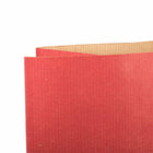 Jam Paper - Sacs cadeaux avec poignée anglaise - XXXL - 17 po x 20 po x 5 1/2 po - Rouge kraft à fines rayures - Paquet de 100-Nos sacs cadeaux sont fabriqués à partir de matériau Kraft coloré qui donne aux cadeaux un aspect rustique