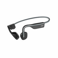 Shokz - Openmove Bluetooth Headset Bone Conduction-Slate Grey-Technologie de conduction osseuse de 7e generation