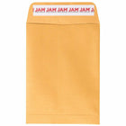 JAM Paper - 5 1 2 x 7 1 2 Enveloppes recyclées à extrémité ouverte avec fermeture autocollante - Kraft brun Manille - paquet de 50-Couleur: Marron Kraft Manille