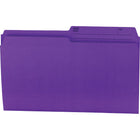 Chemises à dossier Hilroy, format légal, 9 po x 14 7/8 po, violet, 100 par boîte (65167)-Chemises à dossier 10,5 points de format légal