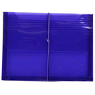 JAM Paper Enveloppe de plastique à extension, fermeture élastique, violet, 12/paquet-Type de produit : Pochette avec extension