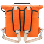 Lencca Mini Phlox Sac à Dos , Mignon Poids léger Mode Petit Sac à Dos, Orange-Toile imperméable et déperlante