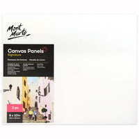 Mont Marte Panneaux de toile 8 po x 10 po - Paquet de 24-1
