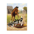 Royal & Langnickel - Peinture par numeros Dejeuner avec des amis-7 peintures acryliques et 1 pinceau taklon de qualite