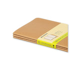 Moleskine – Cahier journal page blanche, couverture souple, brun kraft, 5 po x 8,25 po-Papier sans acide, couleur ivoire